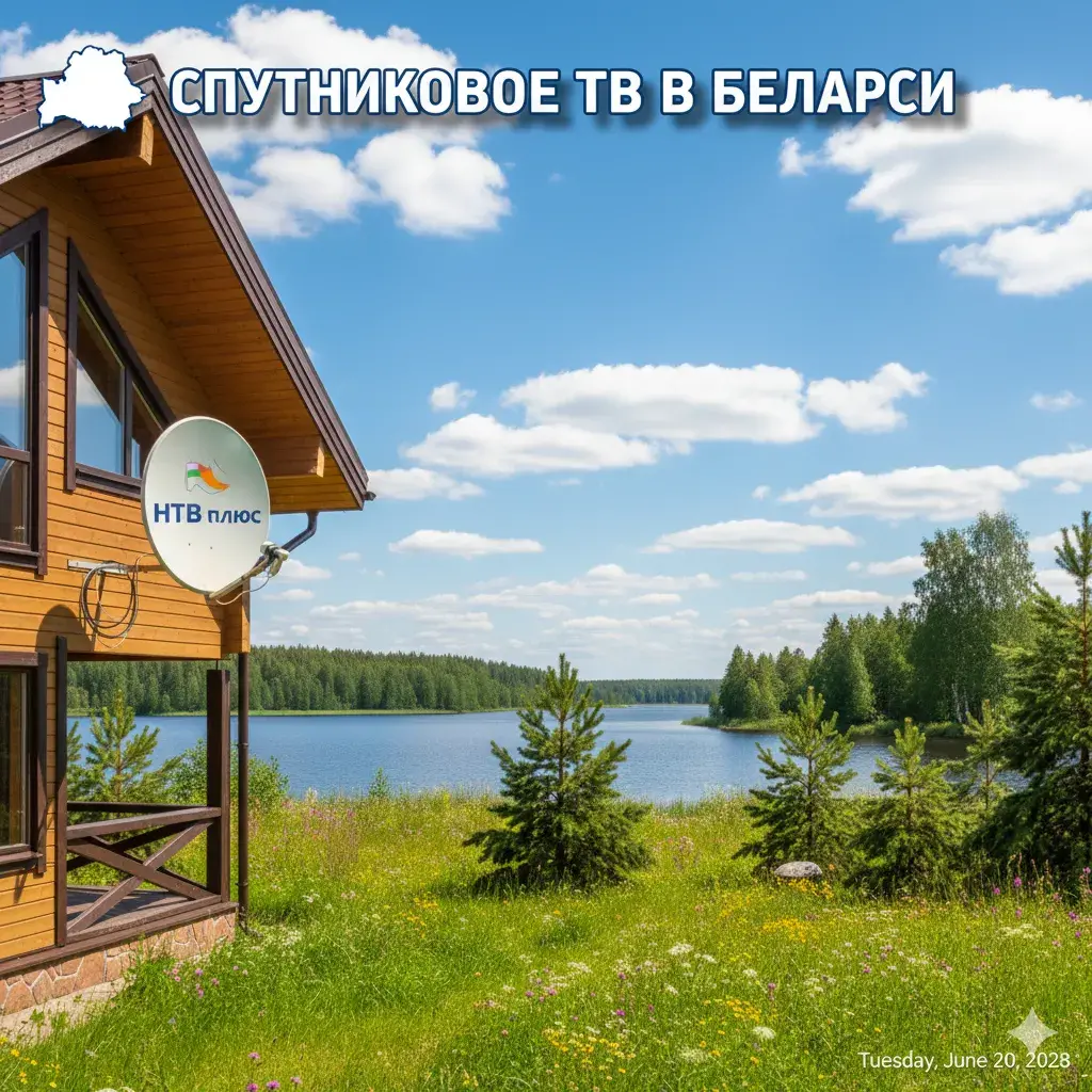 Спутниковое телевидение в Беларуси — установка антенн